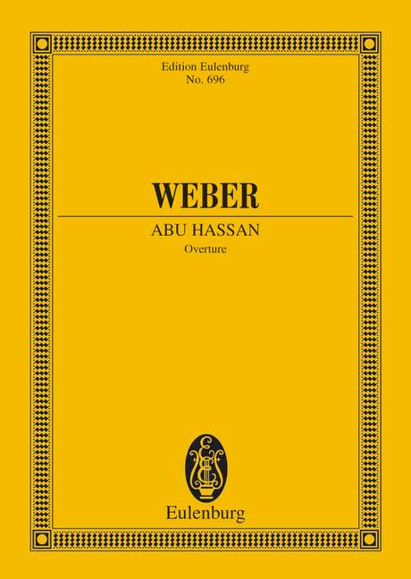 Weber: Abu Hassan J 160 / WeV C. 6 (Study Score) published by Eulenburg